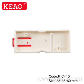 Custom plastic enclosure abs box plastic enclosure electronics ip54 plastic din rail enclosures surface mount junction box